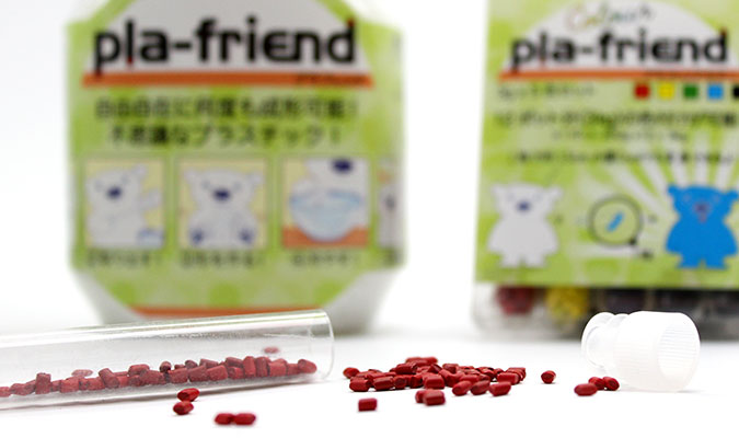 やり直しができる、プラスチック粘土。