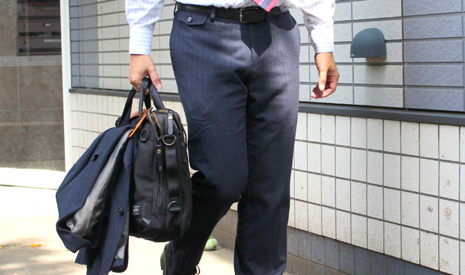 脱いだスーツ、どうする?