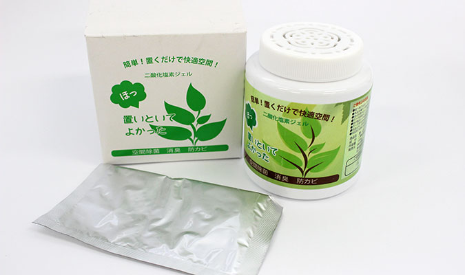 花粉症対策に二酸化塩素