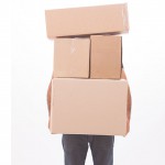 重い荷物を簡単に運ぶ便利な道具「キャリーラクダ」。