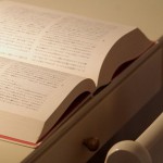 LED充電式折りたたみ デスクライトアラーム付 -wood-(プリズメイト)