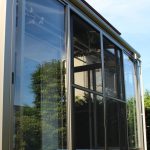 エチケットブラシde網戸掃除